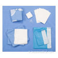 Kit de chirurgie obstétricale de naissance Drape